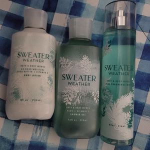 Sweater Weather Seasonal Fragnance Bundle